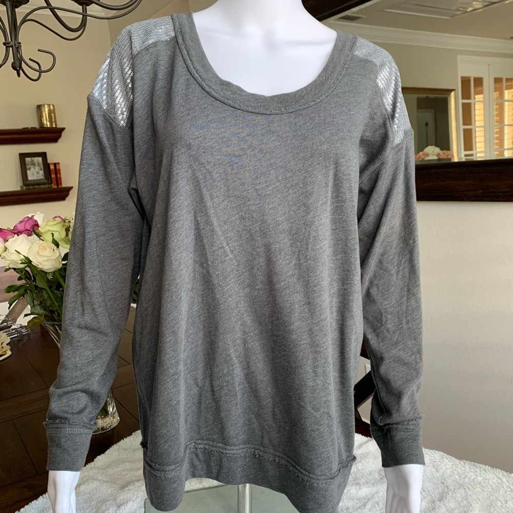 Victoria’s Secret Sequin Shoulder Top